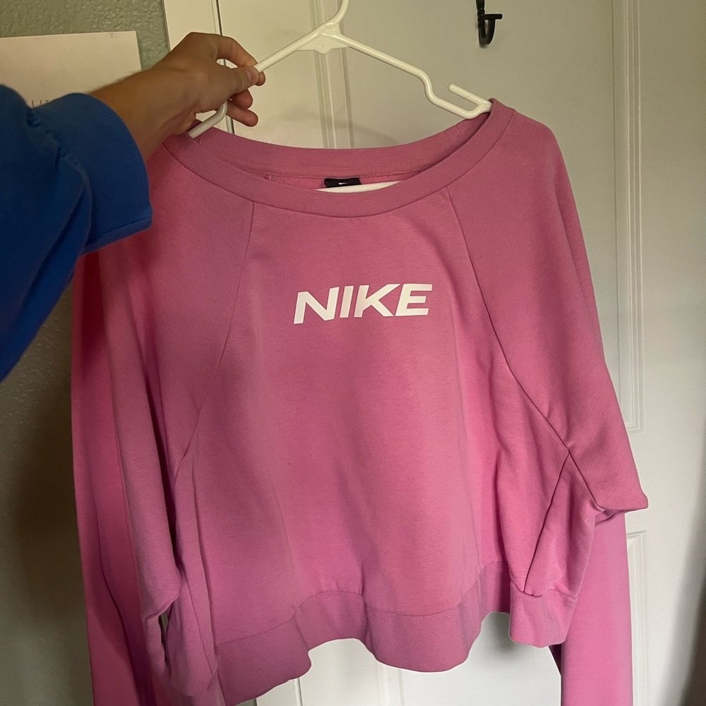 Nike Women's Pink Sweatshirt